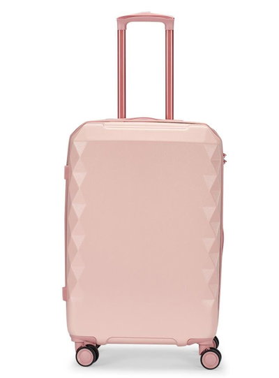 طقم شنط سفر ABS ليمرا، 4 مقاسات، 4 عجلات، WM-230 - زهري product image 6