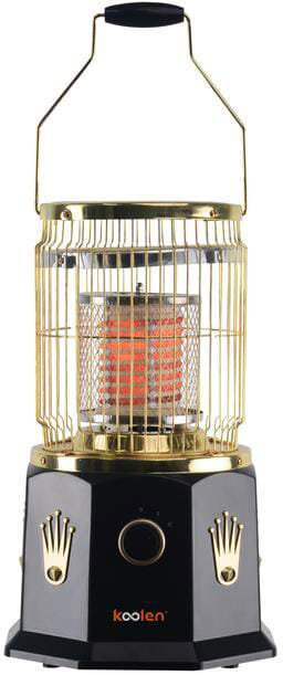 Koolen 807102055 Ceramic Electric Heater, 1000/2000 Watts, 2 Levels - Black product image
