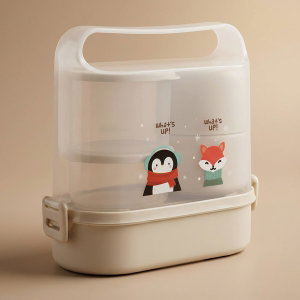 Al Saif Gallery plastic box set, Thai with a strap - transparent product image