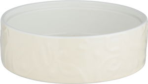 Al Saif Gallery Date tray with porcelain lid, 23x23x9 cm, round - silver white product image 2