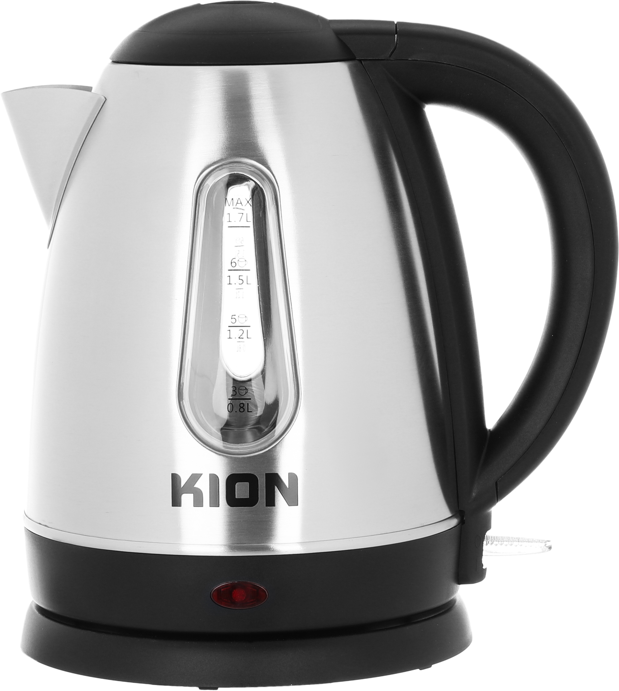 Stainless steel kettle (Kion), 1.7 litres, 2200 watts - silver product image