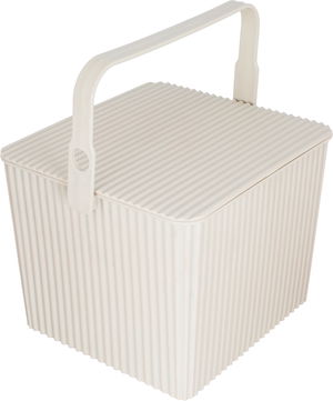 Proof Plastic Carrying Box, 27 x 26 x 21 cm - Beige product image 3
