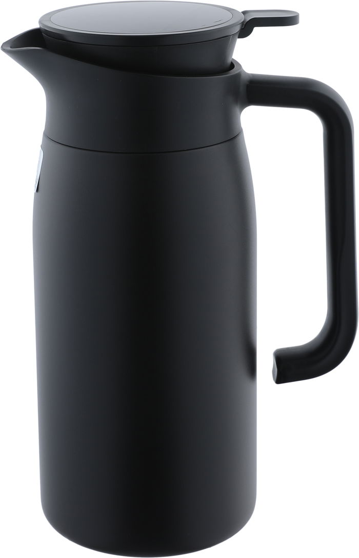 Rana Al Saif Gallery Thermos, 1.5L, Stainless Steel Inner Carrier, Stainless Steel Outer Body, Touch Screen - Black product image 5