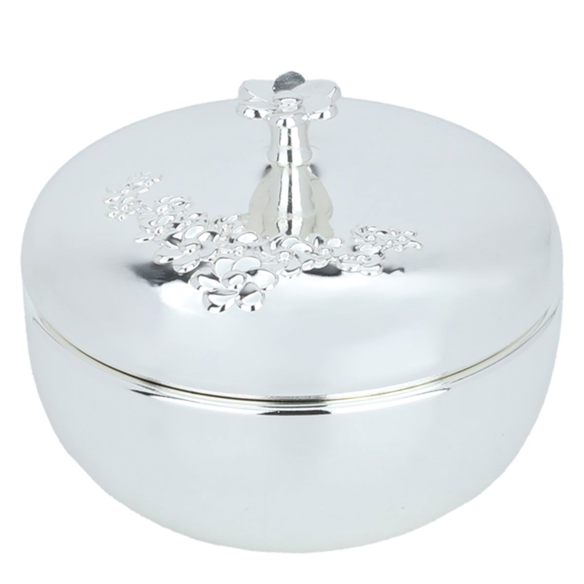 Al Saif Gallery steel plate, 11 cm, round, cover - silver product image