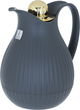 Everest Ramira Thermos, 1 liter, gilded, thermal glass inner shell, plastic outer shell - dark gray product image 3