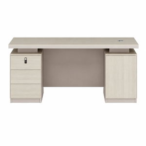 مكتب إداري مودرن خشب MDF، 75×140×70 سم - بيج product image 2