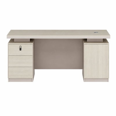 مكتب إداري مودرن خشب MDF، 75×140×70 سم - بيج product image 2