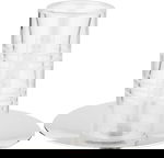طقم تقديم شاي وقهوة زجاج واستيل السيف غاليري، 18 قطعة - شفاف فضي product image 3