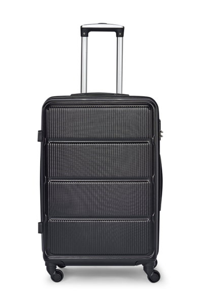 Limra WM-190 ABS Luggage Set, 3 Sizes, 4 Wheels, Combination Lock - Black product image 3