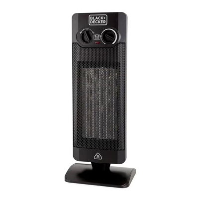 دفاية مروحة بلاك اند ديكر، 2000 واط، مستويين، HX340-B5 - اسود product image 3