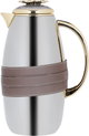 Al Saif Gallery Asmaa Steal Thermos Set, 0.7/1 Liter, 2 Pieces - Silver and Gold product image 2