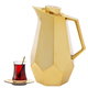 Everest Thermos, 1 liter, glass inner shell, plastic outer shell - gold product image 1