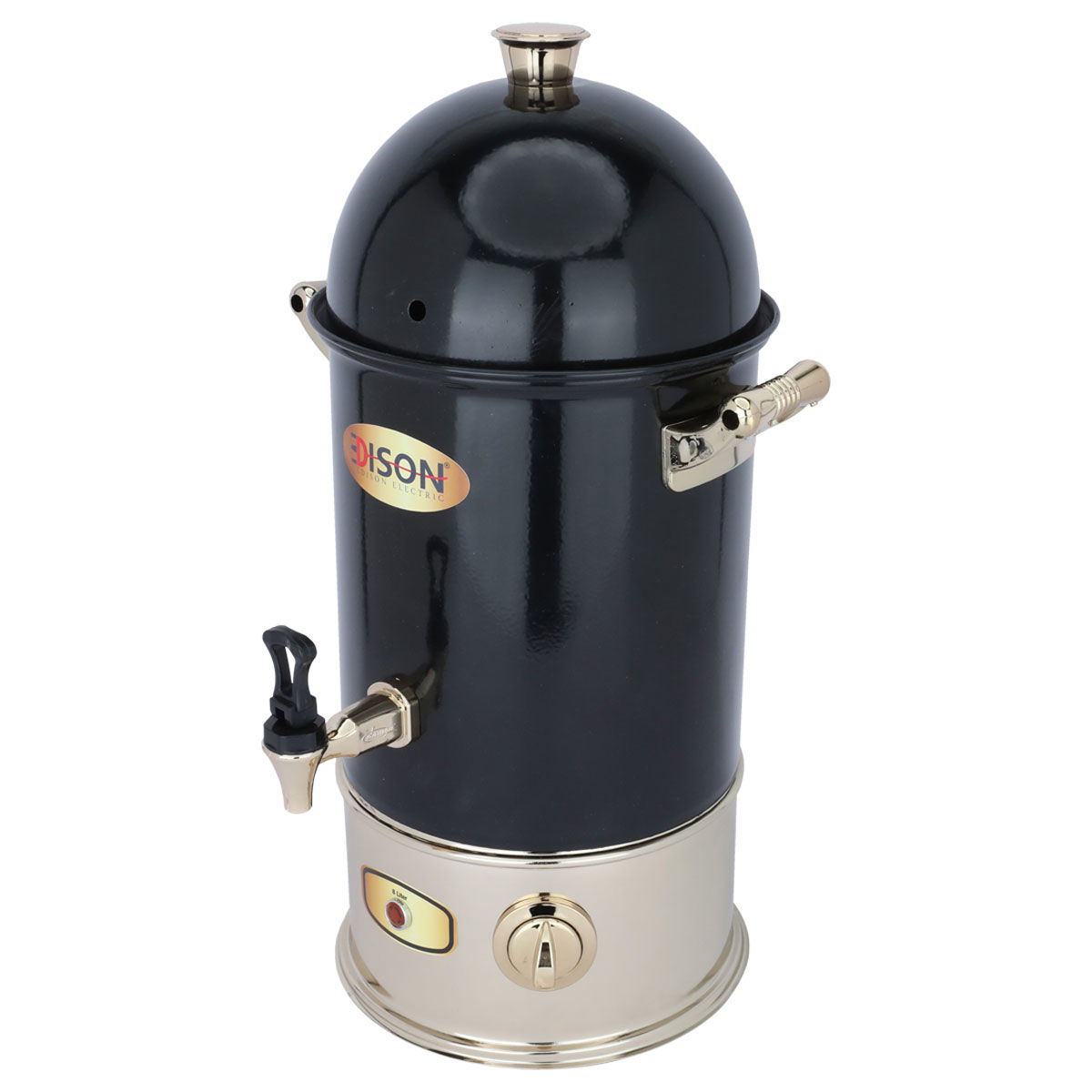 غلاية كهربائية إديسون، 8 لتر، 1700 واط، وعاء داخلي - أسود بذهبي product image 2