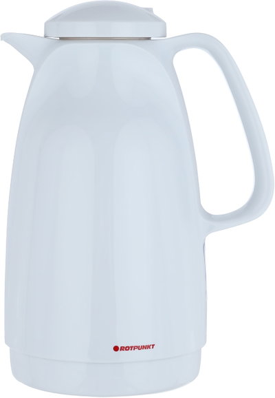 Rotpont thermos, 1.5 liters, glass inner container, plastic outer shell - white product image 3