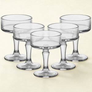 Glass yogurt and dessert cup set, 51 ml, 5 pieces - Clear product image