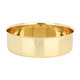 تمرية استيل بغطاء خشب السيف غاليري، صغير - ذهبي product image 2