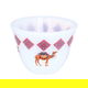 Arcopal Al Saif Gallery Arabic coffee cups set, camel pattern, medium, 12 pieces - white product image 2