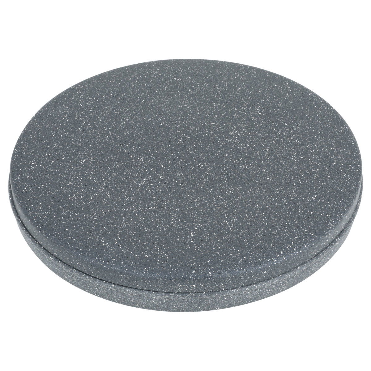 صينية مسطحة جرانيت السيف غاليري، 30سم، غطاء- رمادي product image 1
