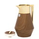 ترمس ليديا إفرست، 1 لتر، حافظة داخلية زجاج، ضغاط، يد ذهبي - بني فاتح product image 3