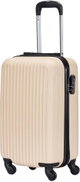 حقيبة سفر ABS ليمرا، 20 انش، 4 عجلات، WM-219 - بيج product image 1