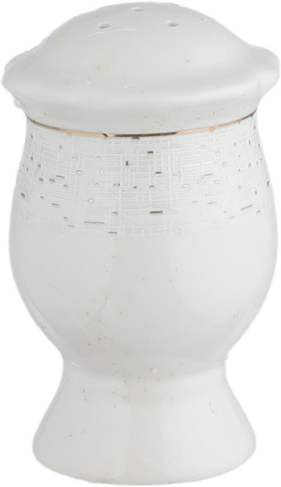 طقم تقديم سفرة بورسلان السيف غاليري، 65 قطعة - أبيض ذهبي product image 9