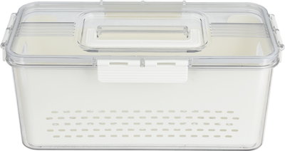 علبة تخزين أكريليك السيف غاليري، 34x17x15 سم، غطاء، مستطيل - شفاف product image 2