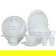 Al Saif Gallery Porcelain Dinner Set, 65 Pieces, Round - White product image 1