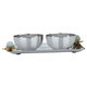 طقم زبدية استيل السيف غاليري، 3 قطع - فضي product image 1