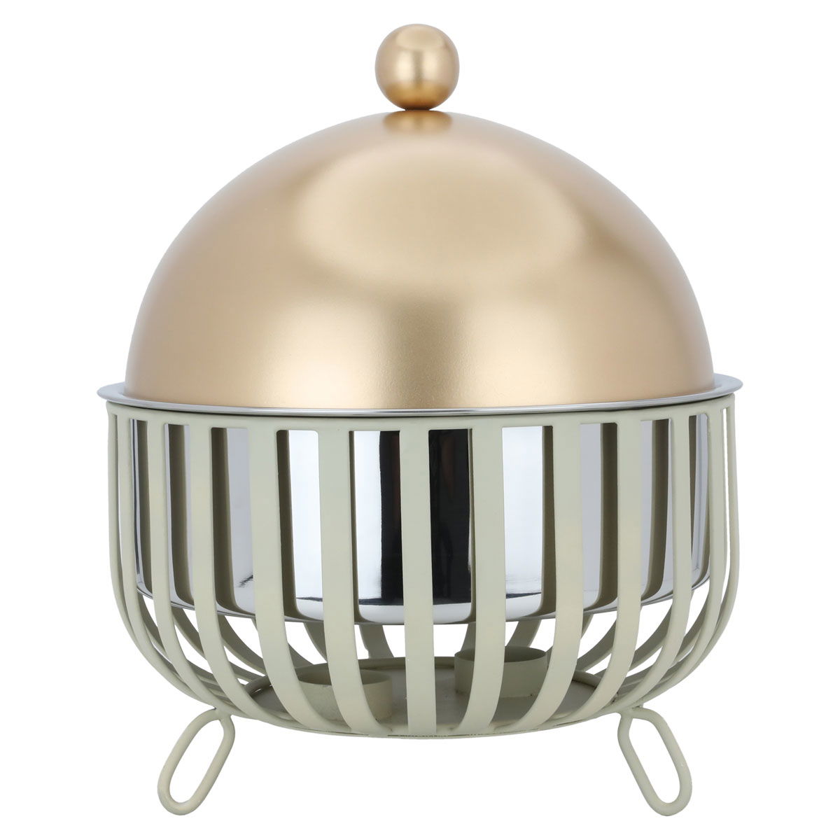 Steel Al Saif Gallery Food Warmer, 3 Liters - Gold product image 1
