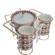 طقم شوربة بورسلان السيف غاليري، 15 قطعة - بنقش عسيري product image 1