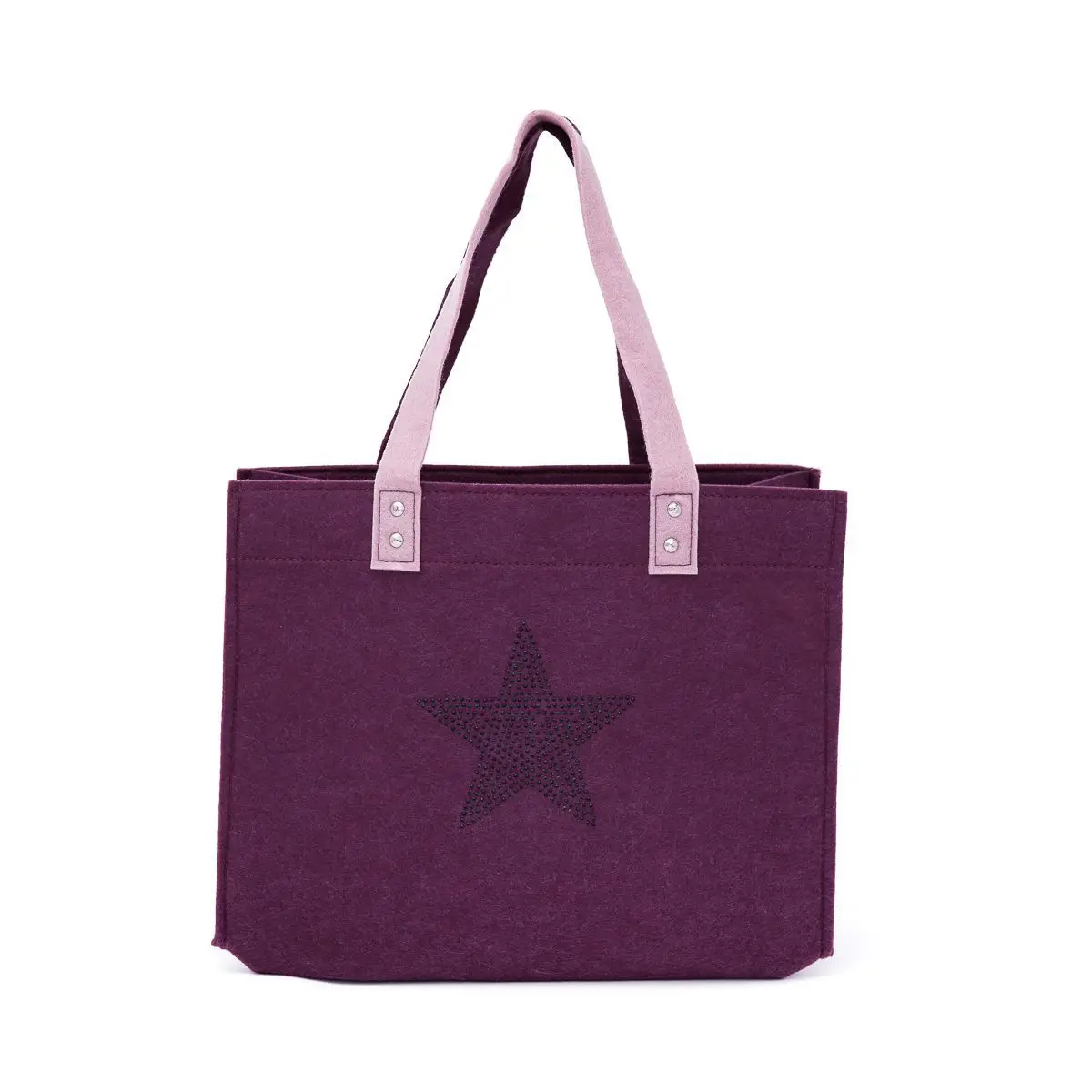 Al Saif Gallery Canvas Thermos Bag, 40 x 32 cm - Dark Pink product image 1