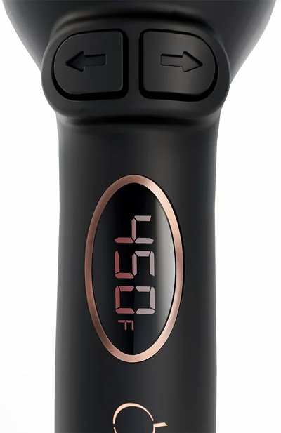Cherry & Berry Rotating Hair Curler, Two-Way Rotation, 5 Heat Settings, CB-C05 - Black product image 4