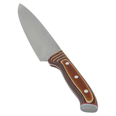 Al Saif Gallery steel knife, size 19 cm, wooden handle - brown product image 3