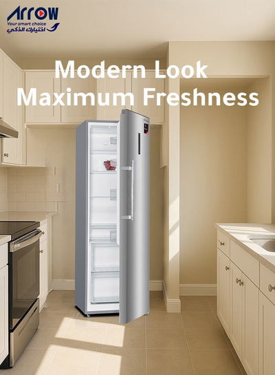 ثلاجة نوفروست ارو، 352 لتر، 12.43 قدم، ديجتال، RO1-470LNF - فضي product image 3