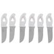 Al Saif Gallery Steel Fruit Knife Set, 6 Pieces - White product image 2