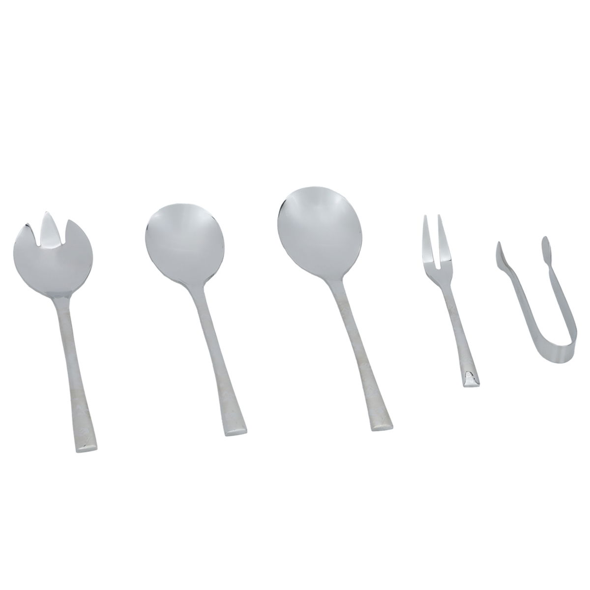 Al Saif Gallery steel spoon set, engraved, aluminum case, 72 pieces - silver product image 2