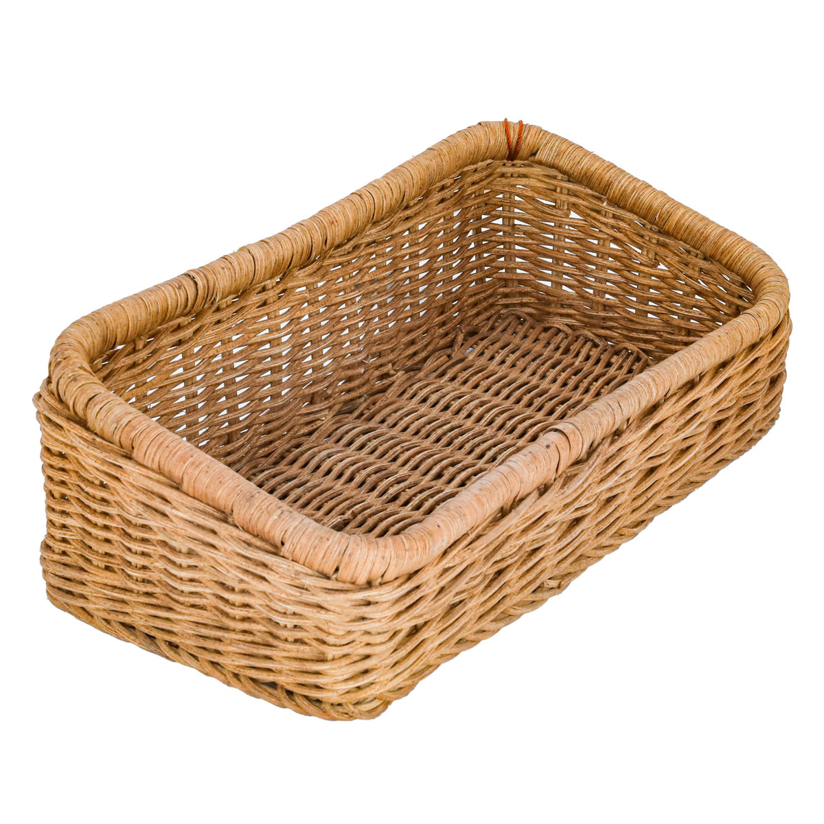 Al Saif Gallery Rectangular Wicker Serving Basket, 33 X 16 X 12 Cm - Beige product image 2