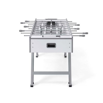 طاولة كرة قدم فاس، سطح لعب علوي، للجنسين، مقابض ناعمه مريحه - فضي product image 5
