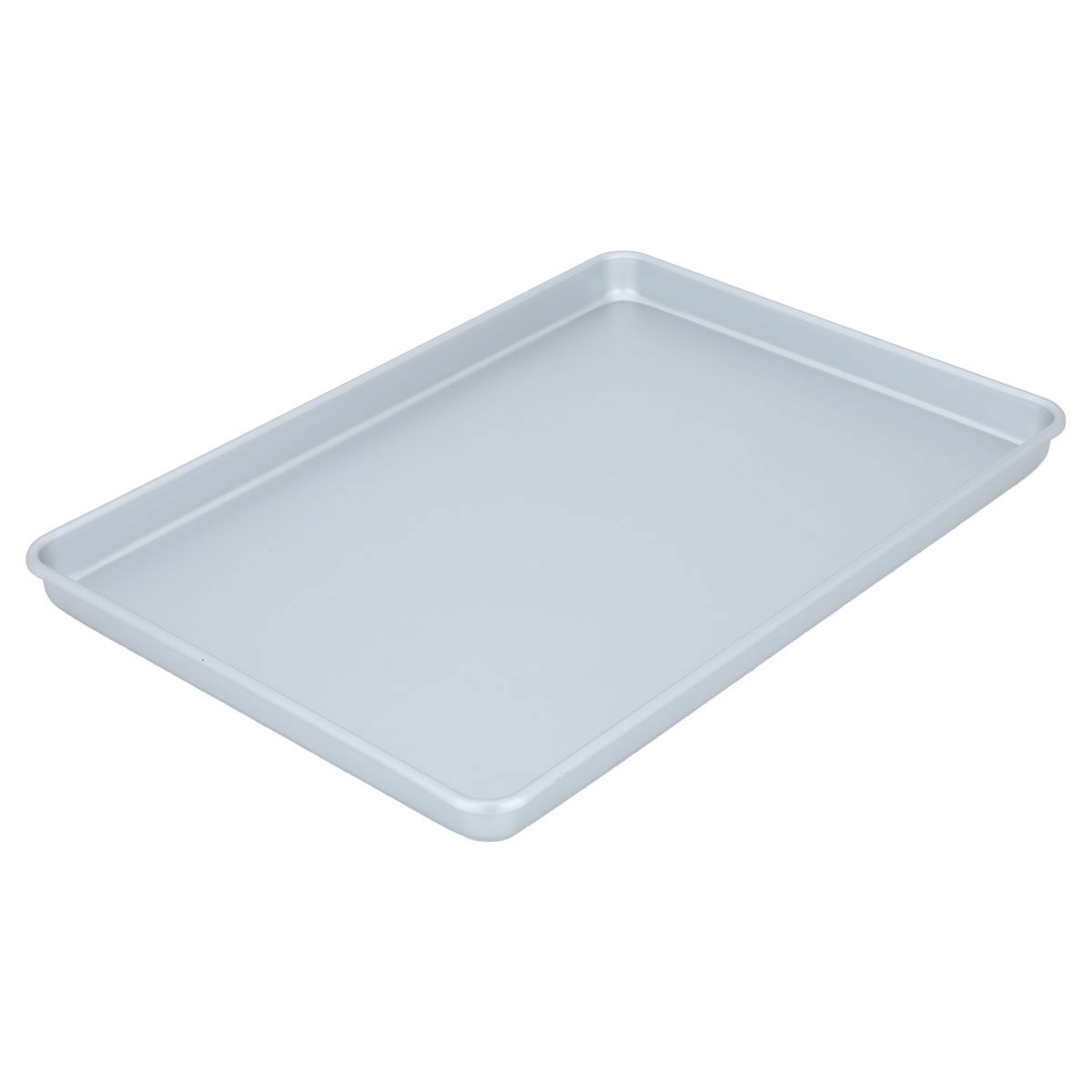 Bake Chef Aluminum Cake Pan, 105 x 155 x 1 cm, Rectangular - Silver product image 2