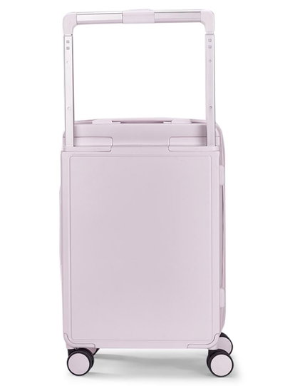 شنطة سفر بولي كربونات ليمرا، 20 بوصة، 4 عجلات، حركة بزاوية 360 درجة، PC1217-3 - وردي product image 3
