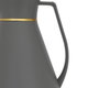 ترمس شيفون زجاج جلوري، 1 لتر - رمادي غامق product image 3