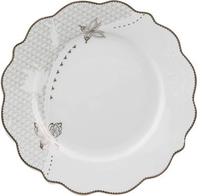 طقم سفرة فلورا بورسلان السيف غاليري، 65 قطعة - أبيض product image 16