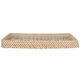 Tofariyah Al Saif Gallery Wicker Toufia, 48 x 39 x 5 cm, rectangle, seashell pattern - beige product image 1