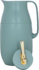 Al Saif Gallery Royal 6 thermos, 1.6 liters, glass inner container, plastic outer shell - dark green product image 2