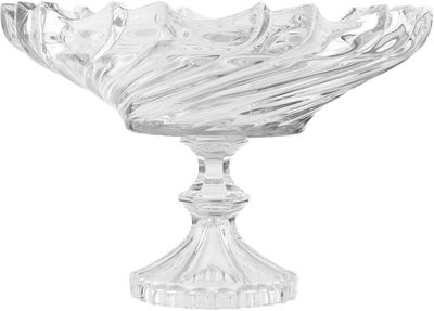 صحن 4 تويست زجاج السيف بلص، 30x30x19 سم - شفاف product image 1