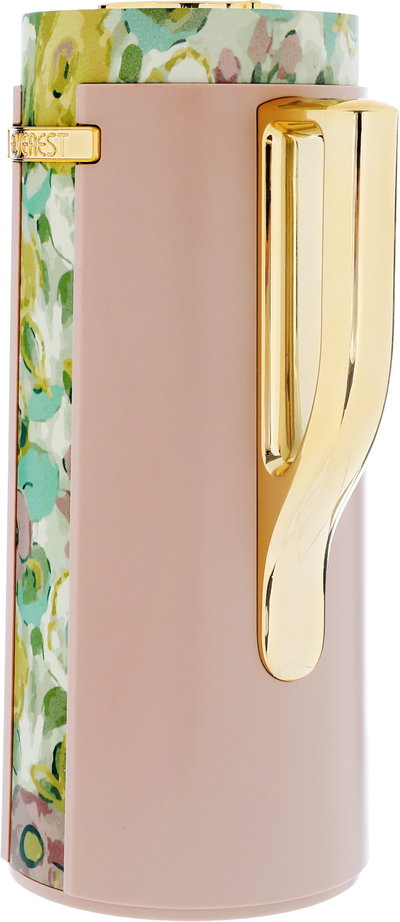 Everest Widad Thermos, rose pattern, 1 liter, thermal glass inner shell, plastic outer shell - brown product image 4