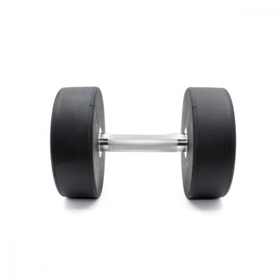دامبل رفع اثقال ارمان، 22.5 كيلو، للتمرينات الرياضية، مقبض فضي مريح - اسود فضي product image 5