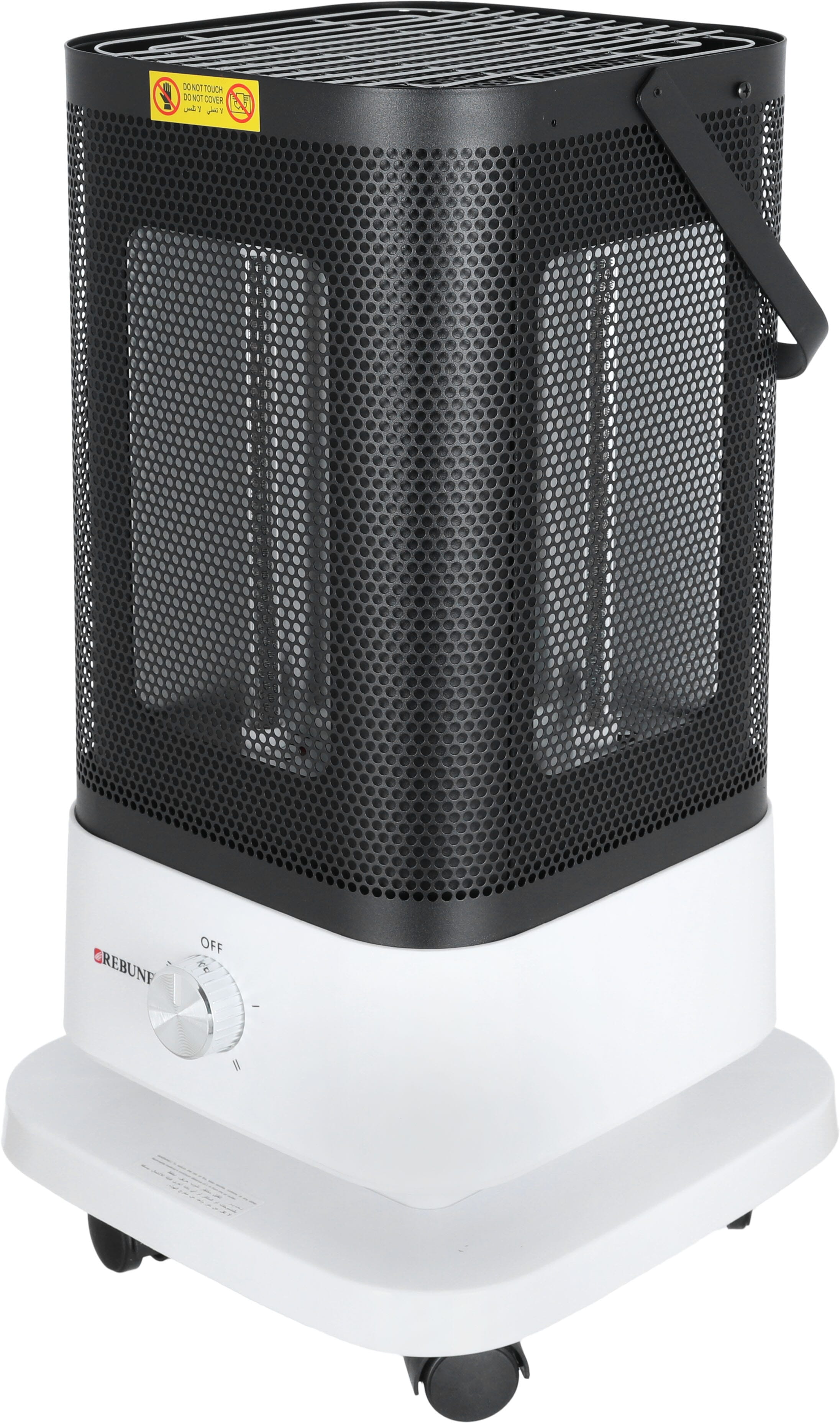 Ribbon Re-7-070 Heater, 2000 Watt, 4 Heat Levels, 6 Tubes, 5 Directions - Black/White product image 2
