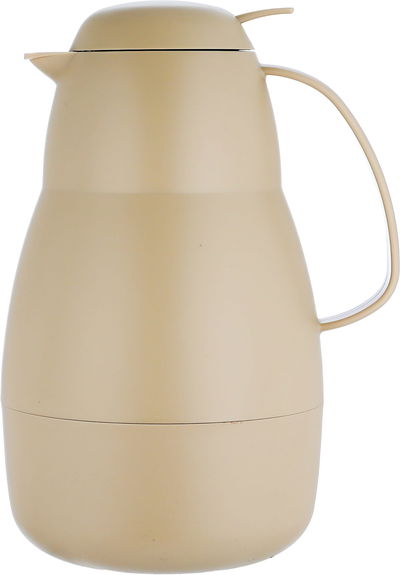 Helios thermos, 1.5 liters, thermal glass inner container, plastic outer shell - beige product image 1