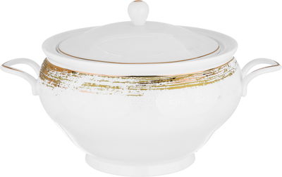 Alsaif Gallery Porcelain Dinner Set, 166 Pieces, Red-White Pattern product image 2